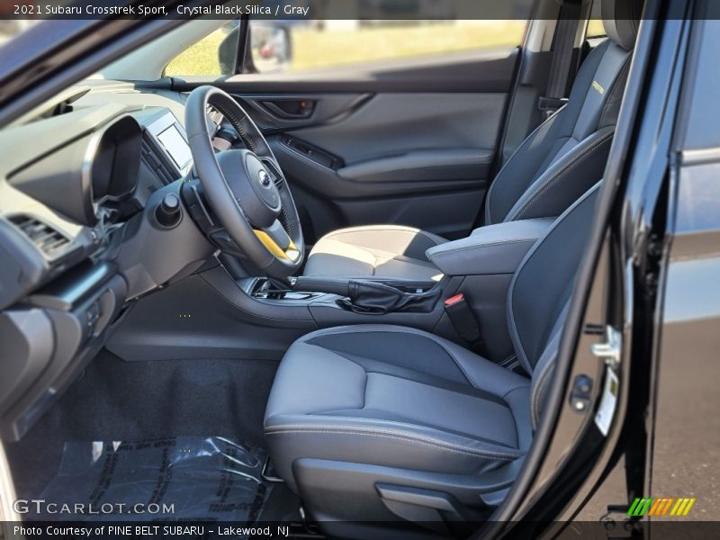 Crystal Black Silica / Gray 2021 Subaru Crosstrek Sport