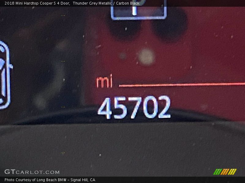 Thunder Grey Metallic / Carbon Black 2018 Mini Hardtop Cooper S 4 Door