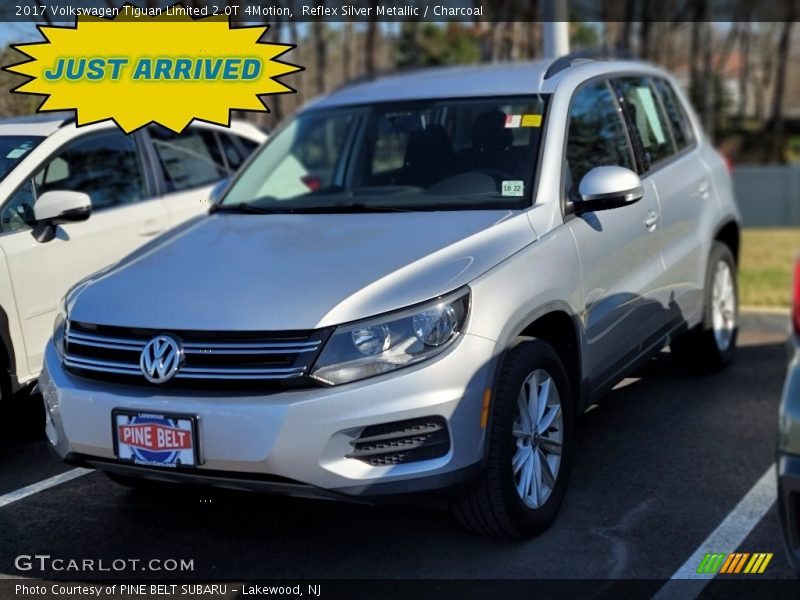 Reflex Silver Metallic / Charcoal 2017 Volkswagen Tiguan Limited 2.0T 4Motion