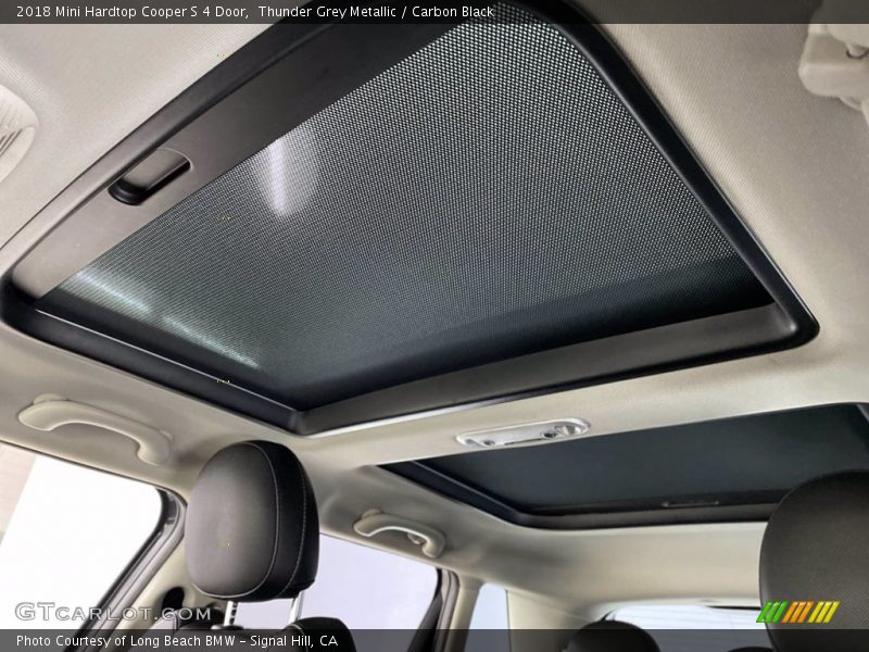 Thunder Grey Metallic / Carbon Black 2018 Mini Hardtop Cooper S 4 Door
