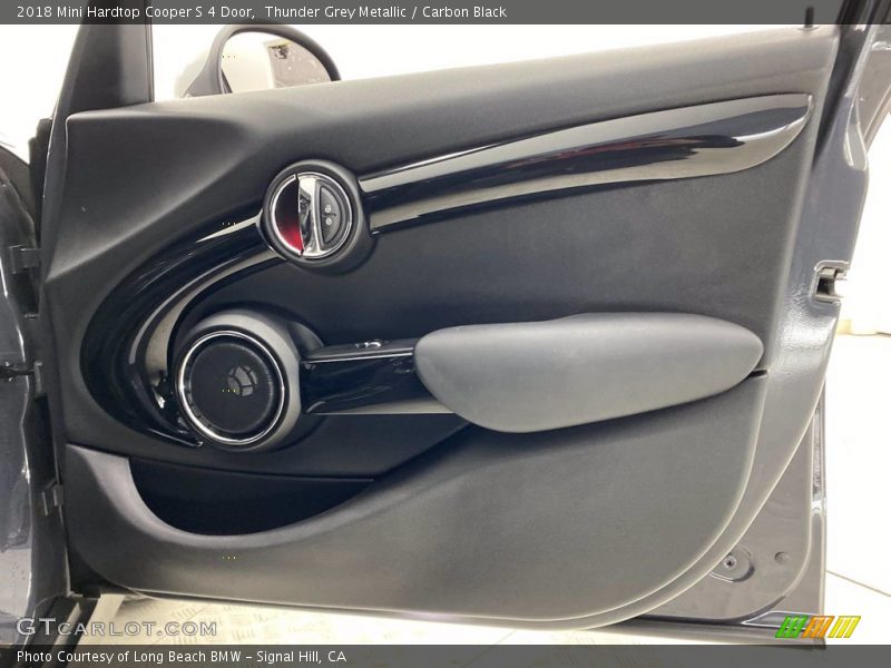 Thunder Grey Metallic / Carbon Black 2018 Mini Hardtop Cooper S 4 Door