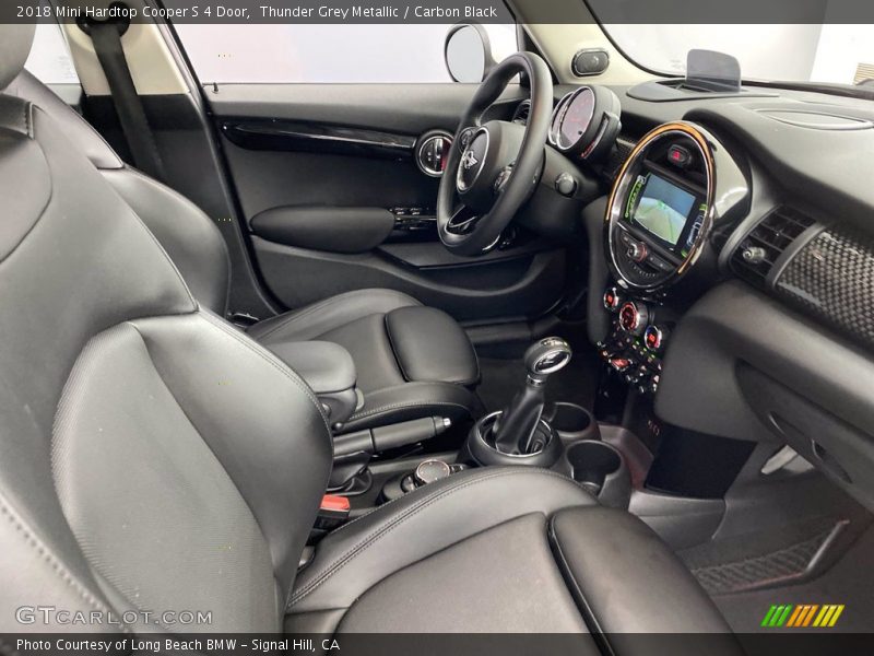 Thunder Grey Metallic / Carbon Black 2018 Mini Hardtop Cooper S 4 Door