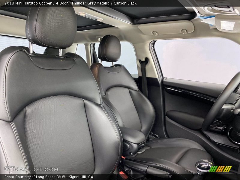 Thunder Grey Metallic / Carbon Black 2018 Mini Hardtop Cooper S 4 Door