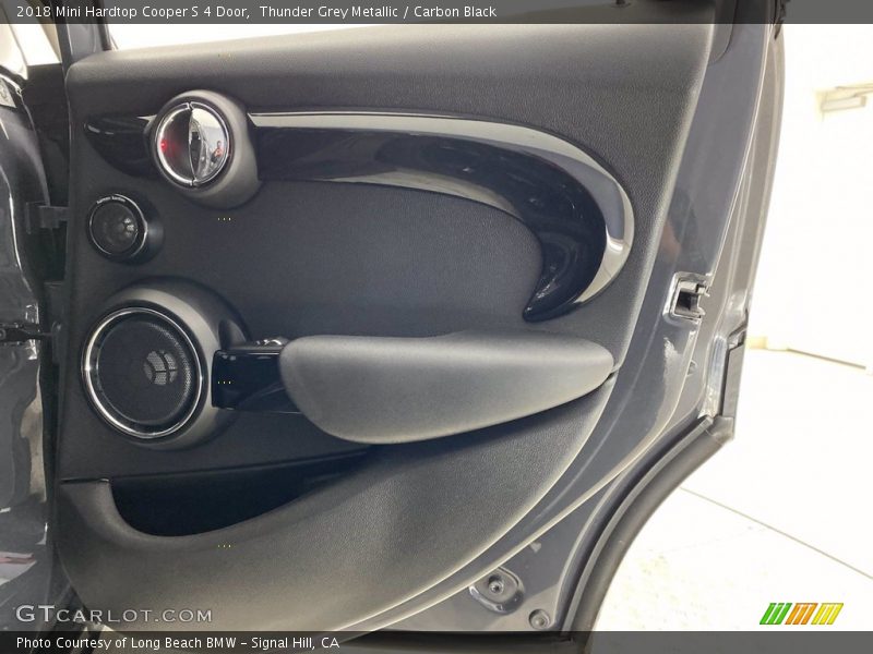 Thunder Grey Metallic / Carbon Black 2018 Mini Hardtop Cooper S 4 Door