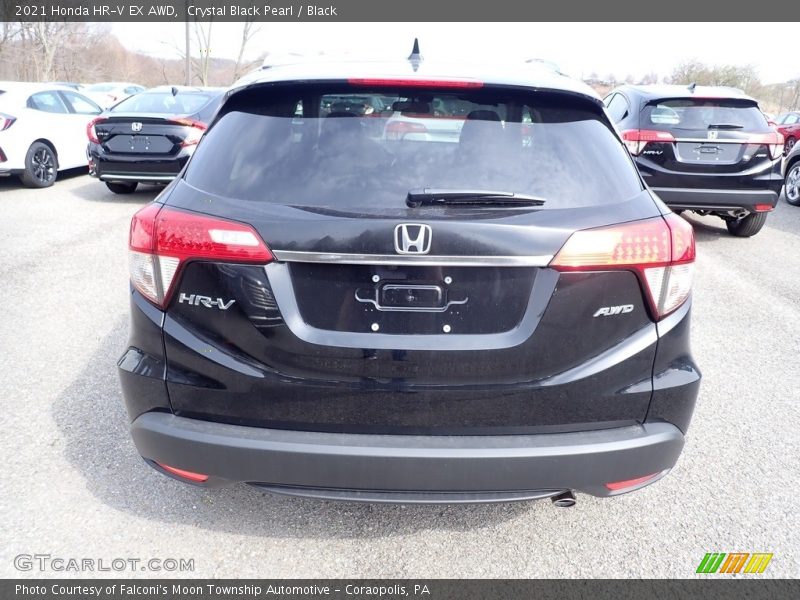Crystal Black Pearl / Black 2021 Honda HR-V EX AWD