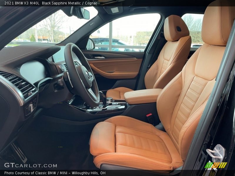  2021 X3 M40i Cognac Interior