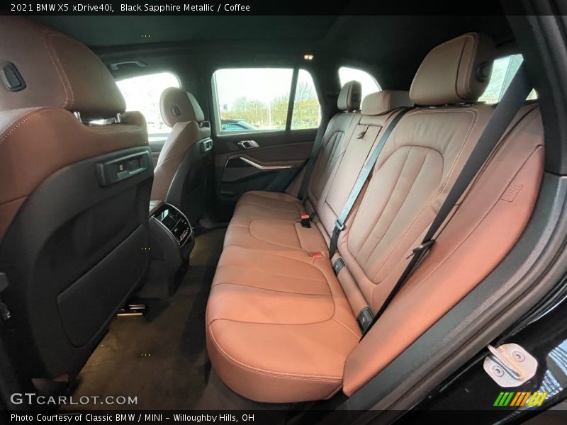 Rear Seat of 2021 X5 xDrive40i