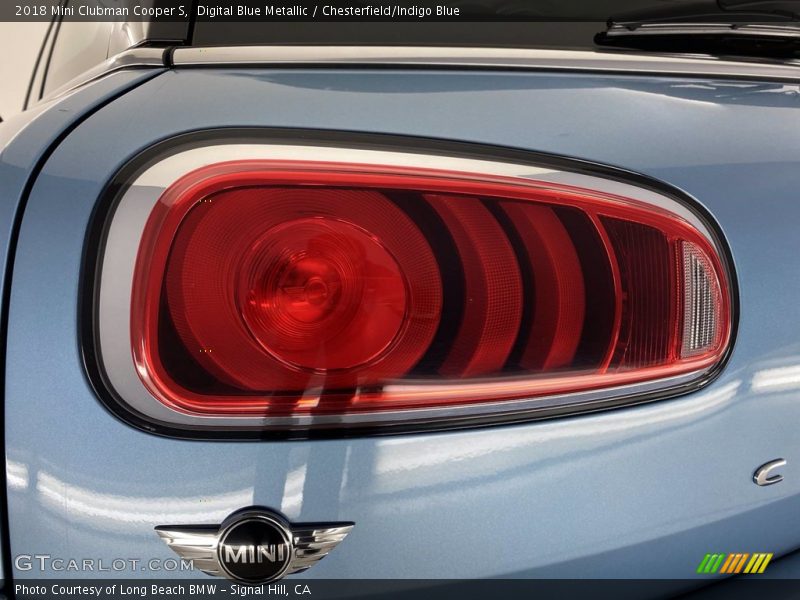Digital Blue Metallic / Chesterfield/Indigo Blue 2018 Mini Clubman Cooper S