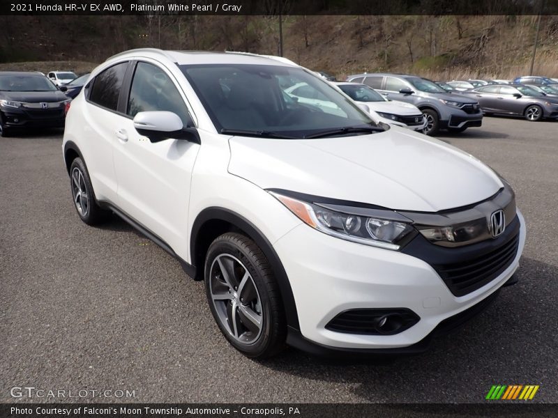 Front 3/4 View of 2021 HR-V EX AWD