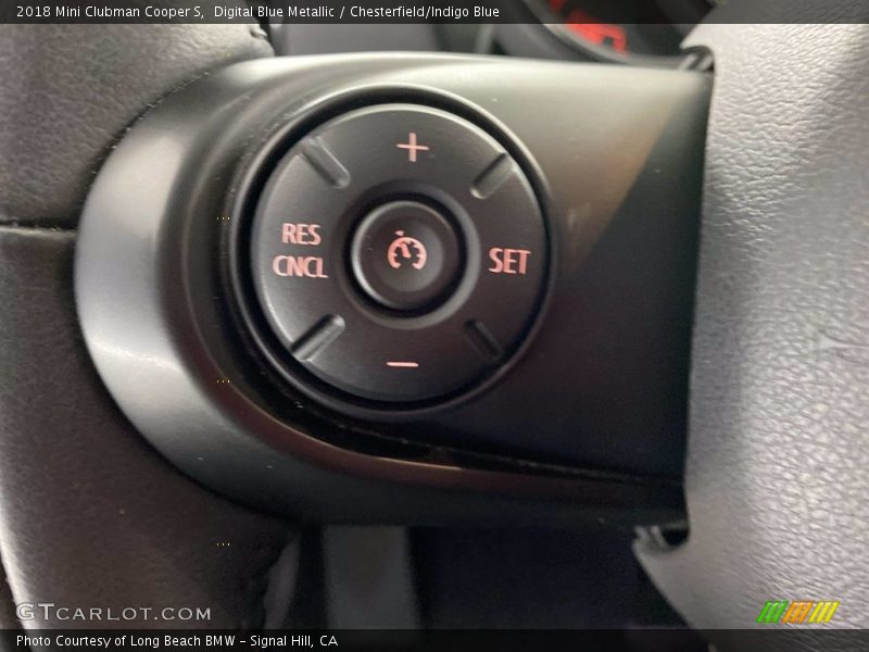 Digital Blue Metallic / Chesterfield/Indigo Blue 2018 Mini Clubman Cooper S