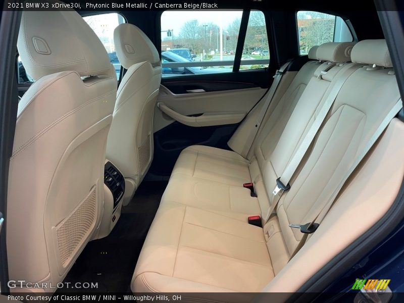 Phytonic Blue Metallic / Canberra Beige/Black 2021 BMW X3 xDrive30i
