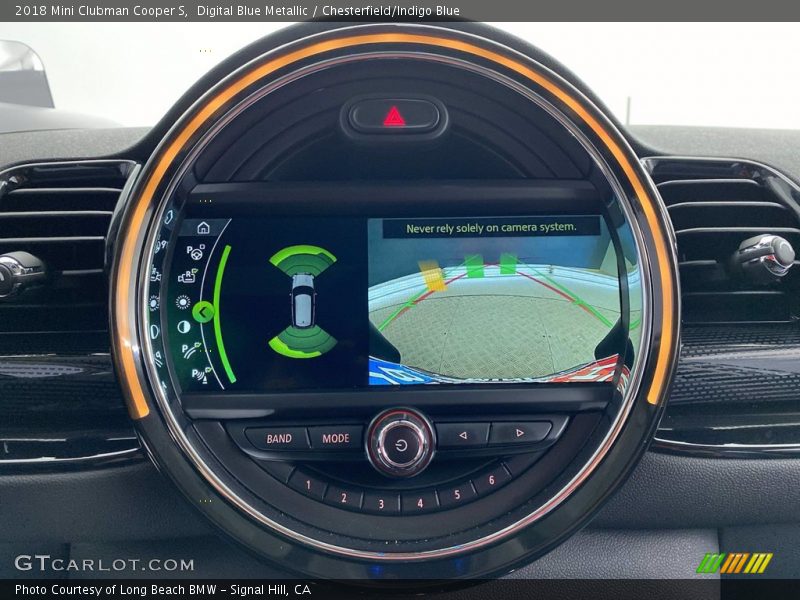 Digital Blue Metallic / Chesterfield/Indigo Blue 2018 Mini Clubman Cooper S
