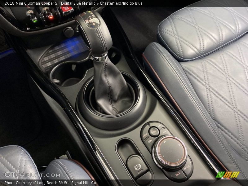 Digital Blue Metallic / Chesterfield/Indigo Blue 2018 Mini Clubman Cooper S