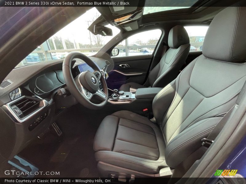 Portimao Blue Metallic / Black 2021 BMW 3 Series 330i xDrive Sedan
