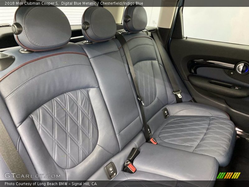 Digital Blue Metallic / Chesterfield/Indigo Blue 2018 Mini Clubman Cooper S
