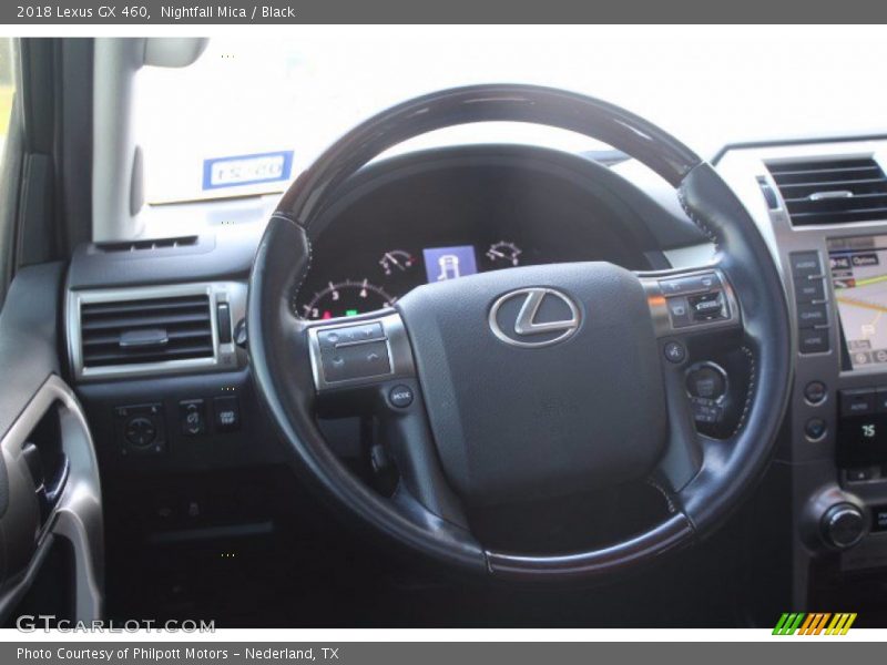 Nightfall Mica / Black 2018 Lexus GX 460