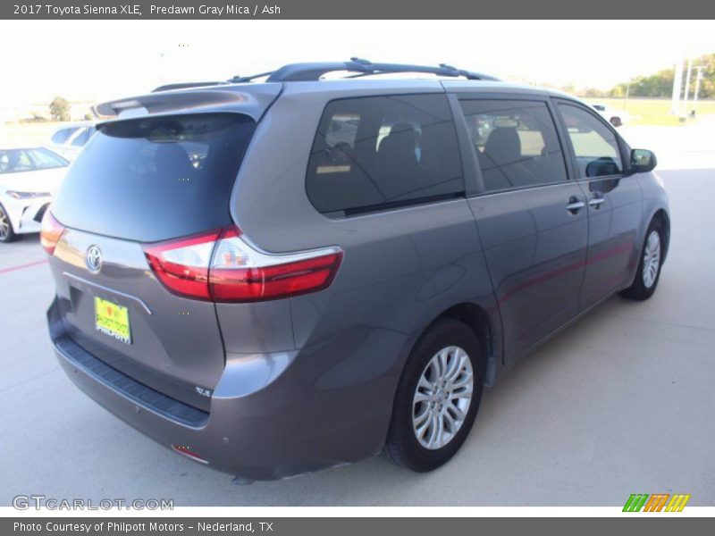 Predawn Gray Mica / Ash 2017 Toyota Sienna XLE