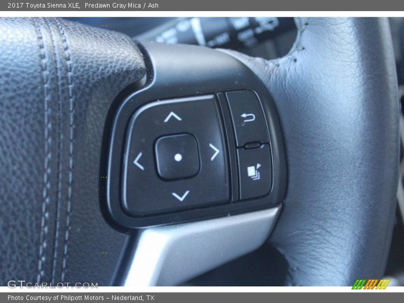 Predawn Gray Mica / Ash 2017 Toyota Sienna XLE