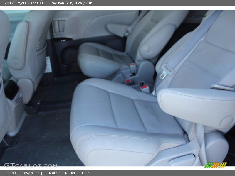 Predawn Gray Mica / Ash 2017 Toyota Sienna XLE