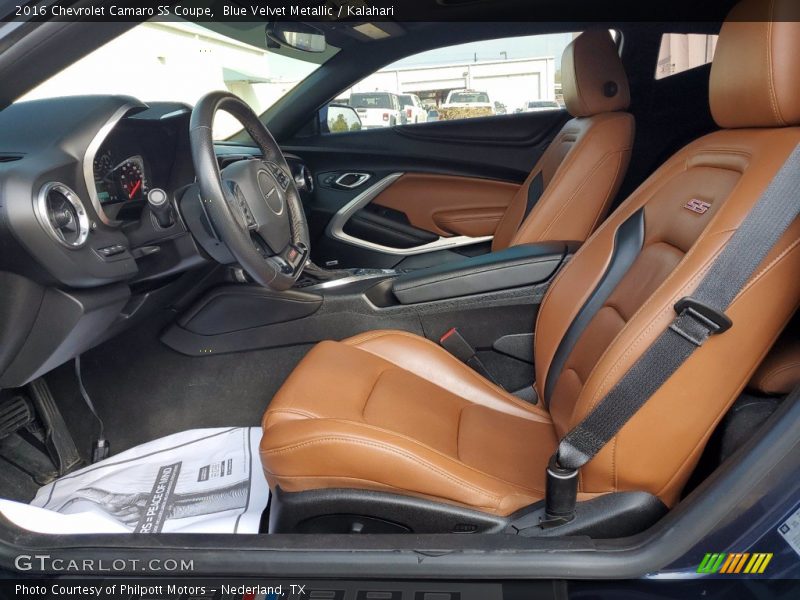 Front Seat of 2016 Camaro SS Coupe