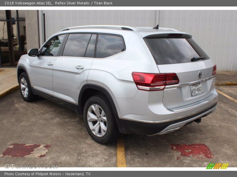 Reflex Silver Metallic / Titan Black 2018 Volkswagen Atlas SEL