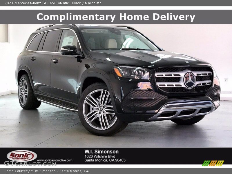 Black / Macchiato 2021 Mercedes-Benz GLS 450 4Matic