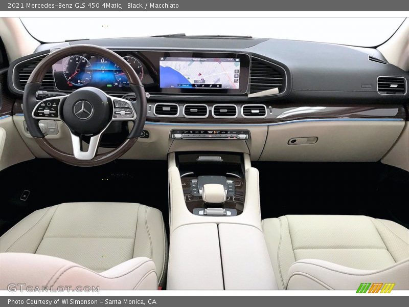 Black / Macchiato 2021 Mercedes-Benz GLS 450 4Matic