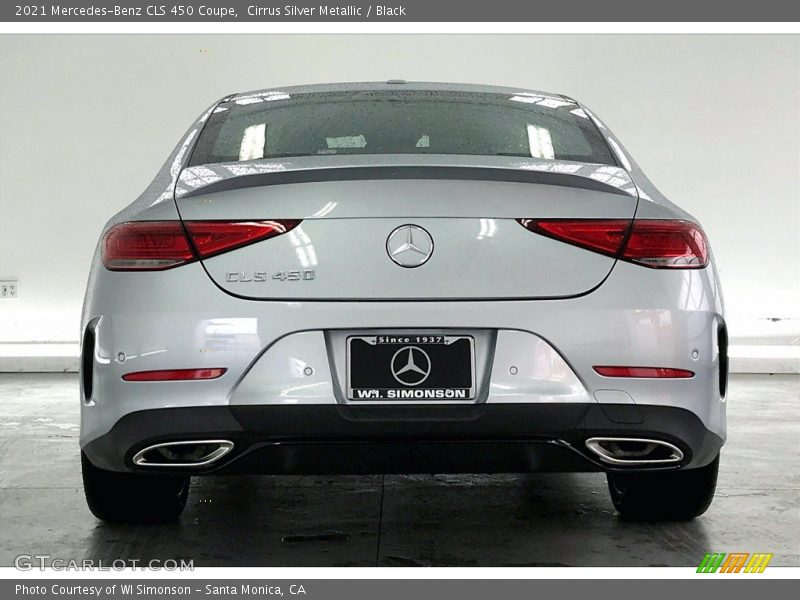 Cirrus Silver Metallic / Black 2021 Mercedes-Benz CLS 450 Coupe