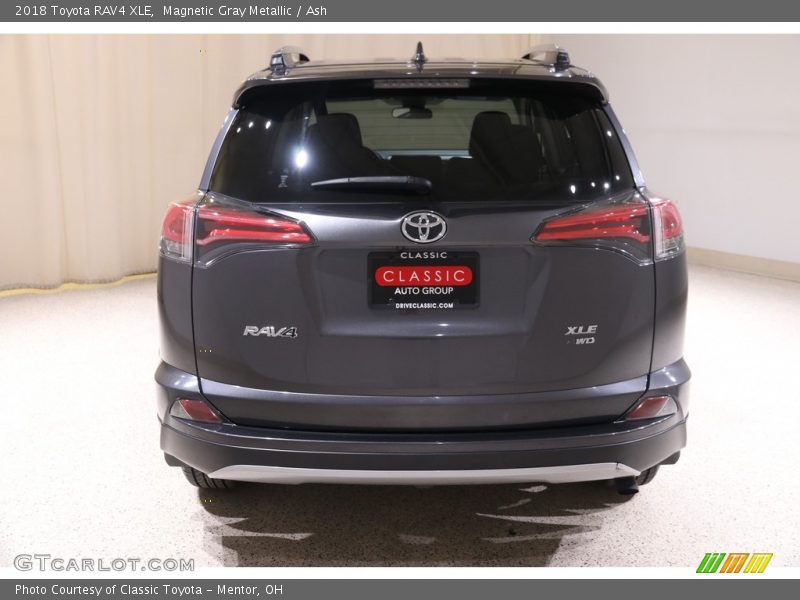 Magnetic Gray Metallic / Ash 2018 Toyota RAV4 XLE