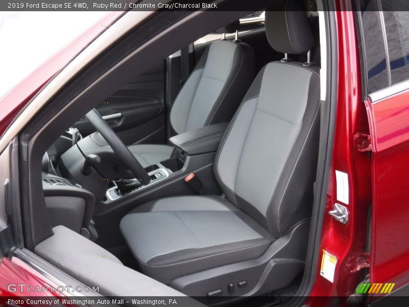 Ruby Red / Chromite Gray/Charcoal Black 2019 Ford Escape SE 4WD