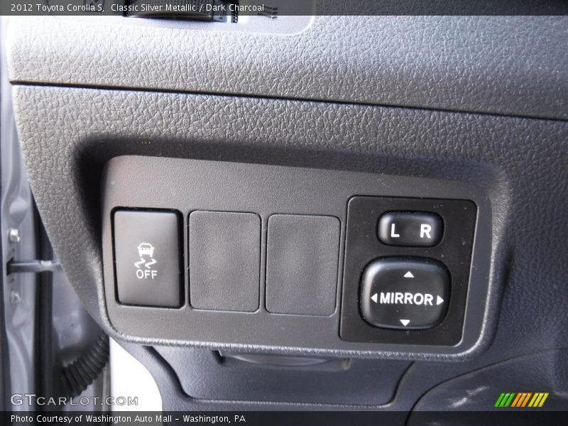 Classic Silver Metallic / Dark Charcoal 2012 Toyota Corolla S