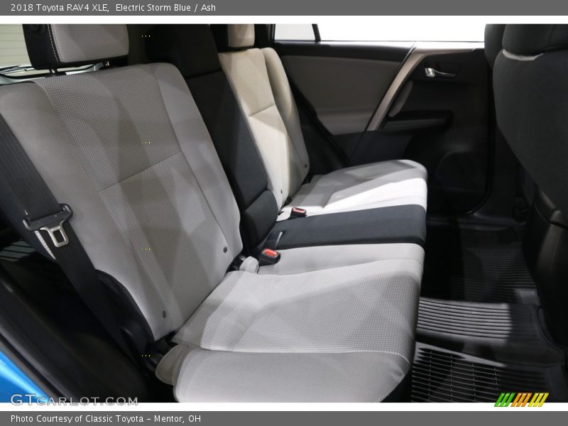 Electric Storm Blue / Ash 2018 Toyota RAV4 XLE