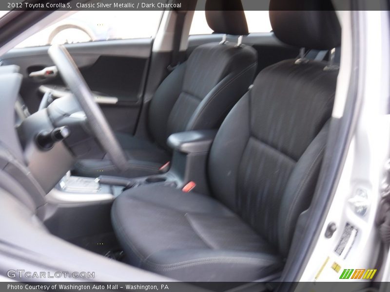 Classic Silver Metallic / Dark Charcoal 2012 Toyota Corolla S
