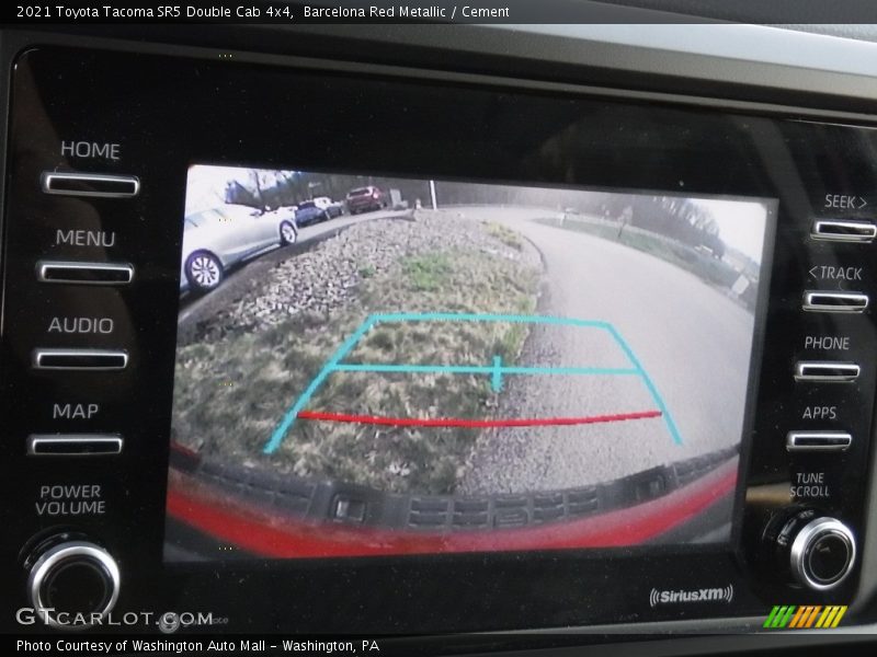 Barcelona Red Metallic / Cement 2021 Toyota Tacoma SR5 Double Cab 4x4