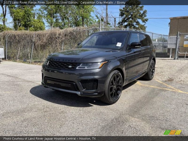 Carpathian Gray Metallic / Ebony 2021 Land Rover Range Rover Sport HSE Silver Edition