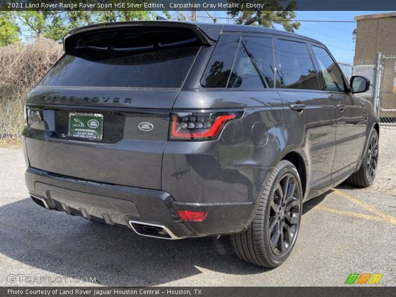 Carpathian Gray Metallic / Ebony 2021 Land Rover Range Rover Sport HSE Silver Edition