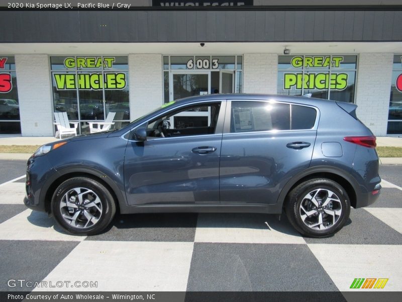 Pacific Blue / Gray 2020 Kia Sportage LX