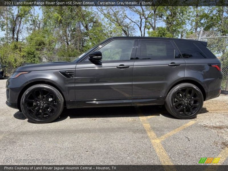 Carpathian Gray Metallic / Ebony 2021 Land Rover Range Rover Sport HSE Silver Edition