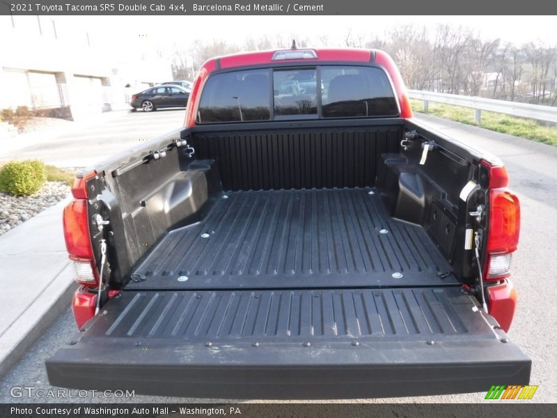 Barcelona Red Metallic / Cement 2021 Toyota Tacoma SR5 Double Cab 4x4