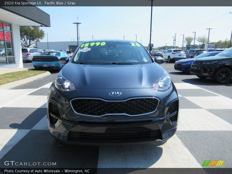 Pacific Blue / Gray 2020 Kia Sportage LX