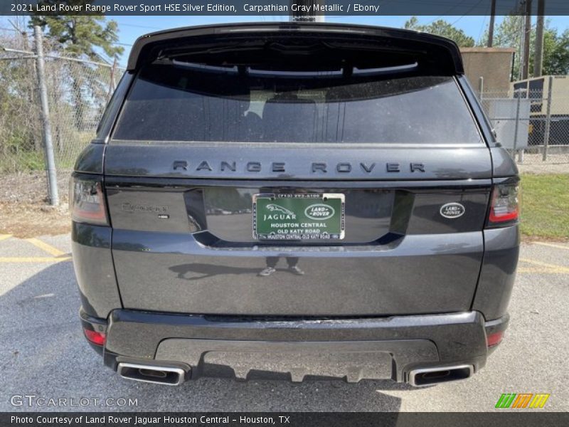 Carpathian Gray Metallic / Ebony 2021 Land Rover Range Rover Sport HSE Silver Edition