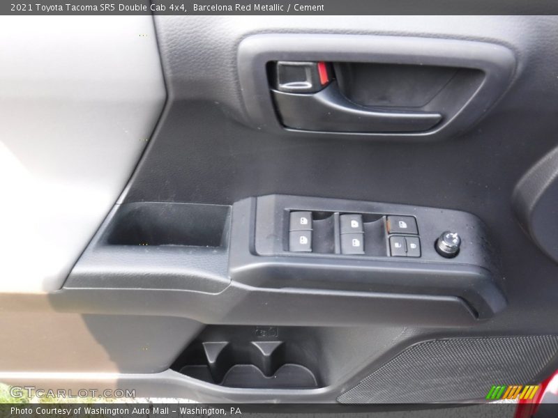 Barcelona Red Metallic / Cement 2021 Toyota Tacoma SR5 Double Cab 4x4
