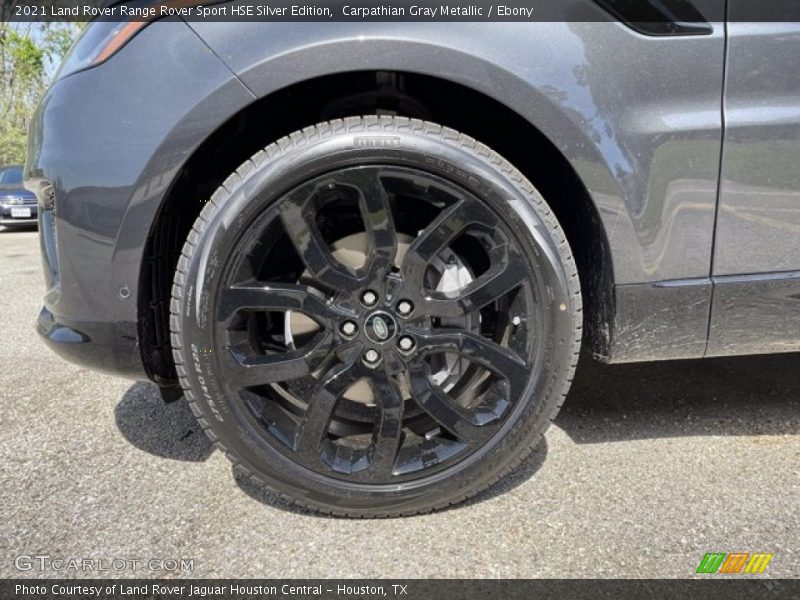 Carpathian Gray Metallic / Ebony 2021 Land Rover Range Rover Sport HSE Silver Edition