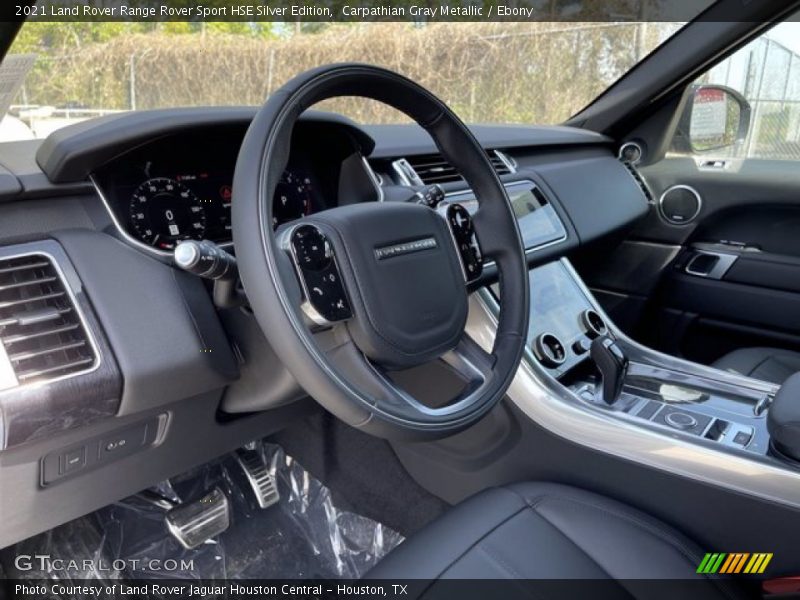 Carpathian Gray Metallic / Ebony 2021 Land Rover Range Rover Sport HSE Silver Edition