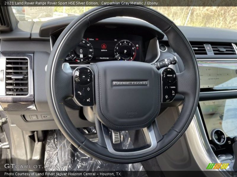 Carpathian Gray Metallic / Ebony 2021 Land Rover Range Rover Sport HSE Silver Edition