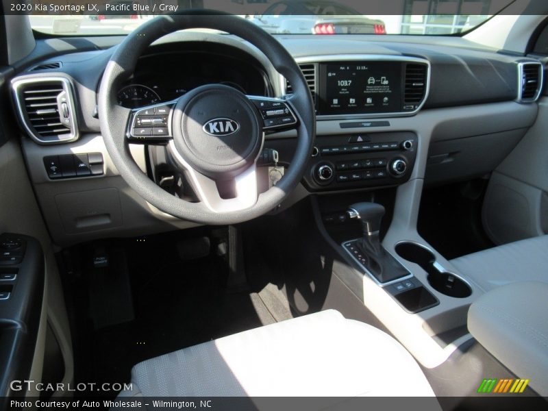 Pacific Blue / Gray 2020 Kia Sportage LX