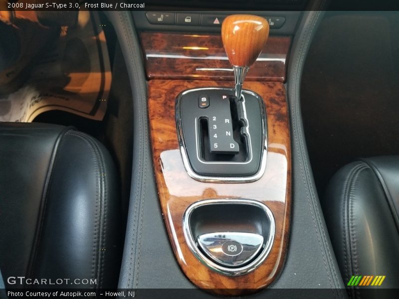 Frost Blue / Charcoal 2008 Jaguar S-Type 3.0