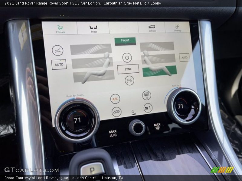Carpathian Gray Metallic / Ebony 2021 Land Rover Range Rover Sport HSE Silver Edition