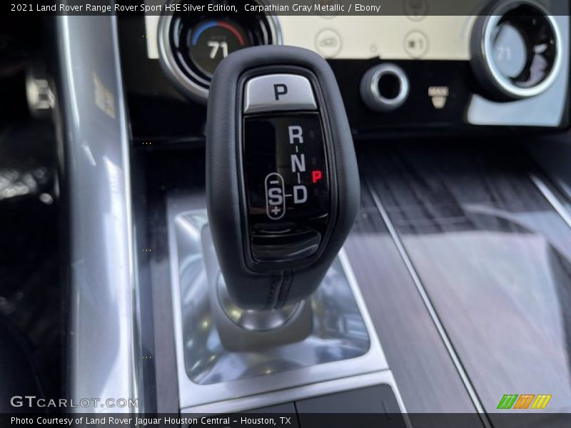 Carpathian Gray Metallic / Ebony 2021 Land Rover Range Rover Sport HSE Silver Edition