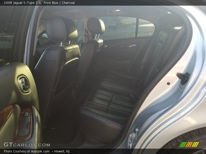 Frost Blue / Charcoal 2008 Jaguar S-Type 3.0